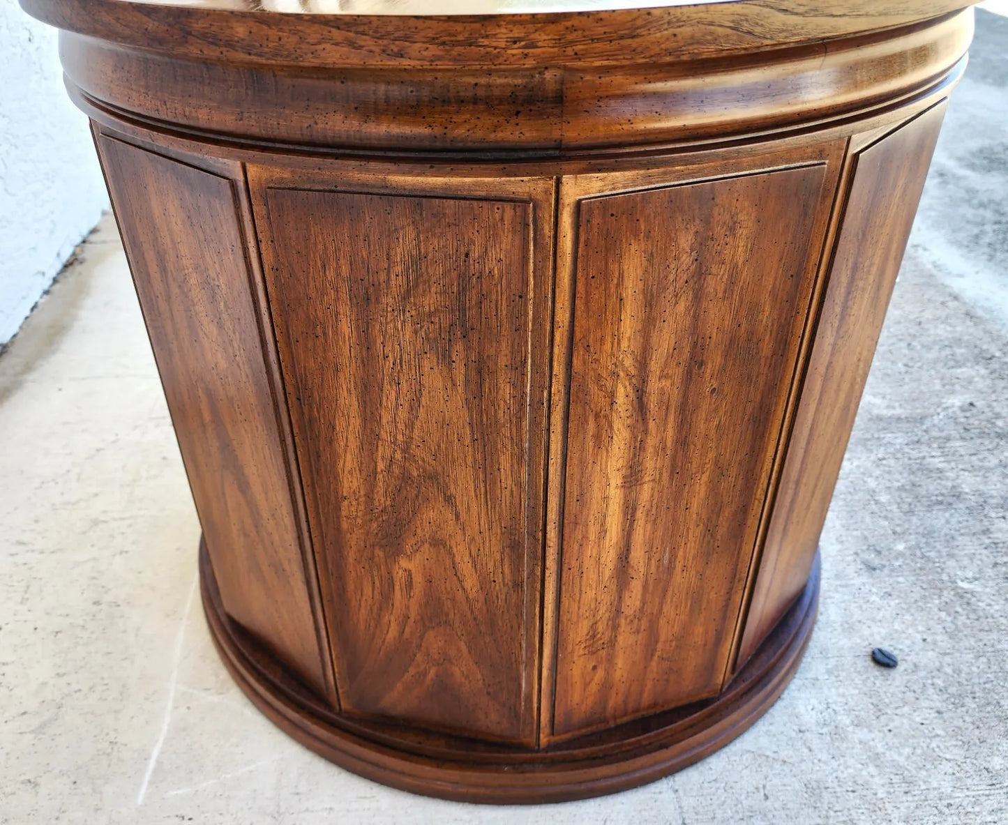 Drum Side Center Table Vintage by WEIMAN