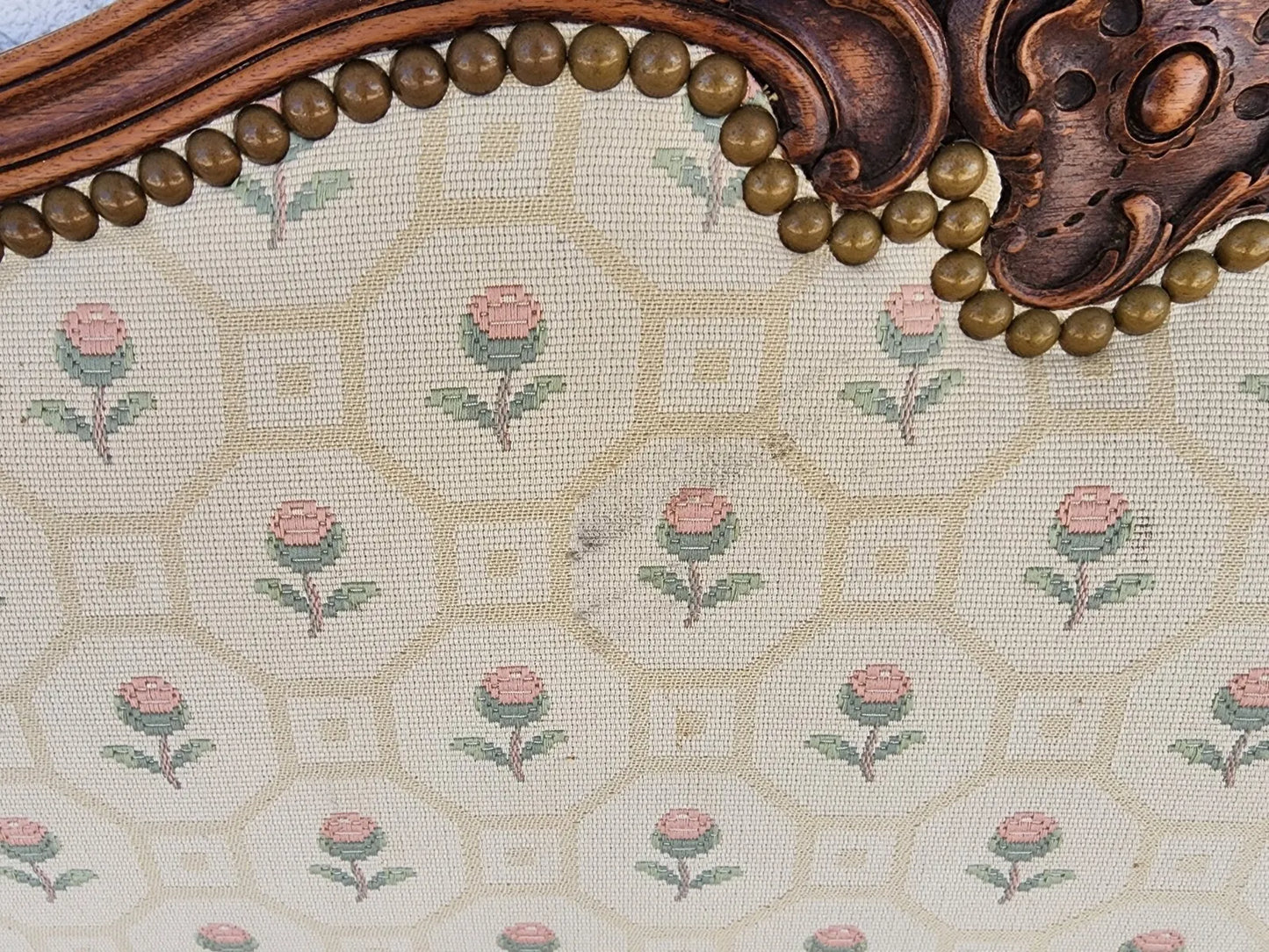 Antique Canape Bench Louis XV Style