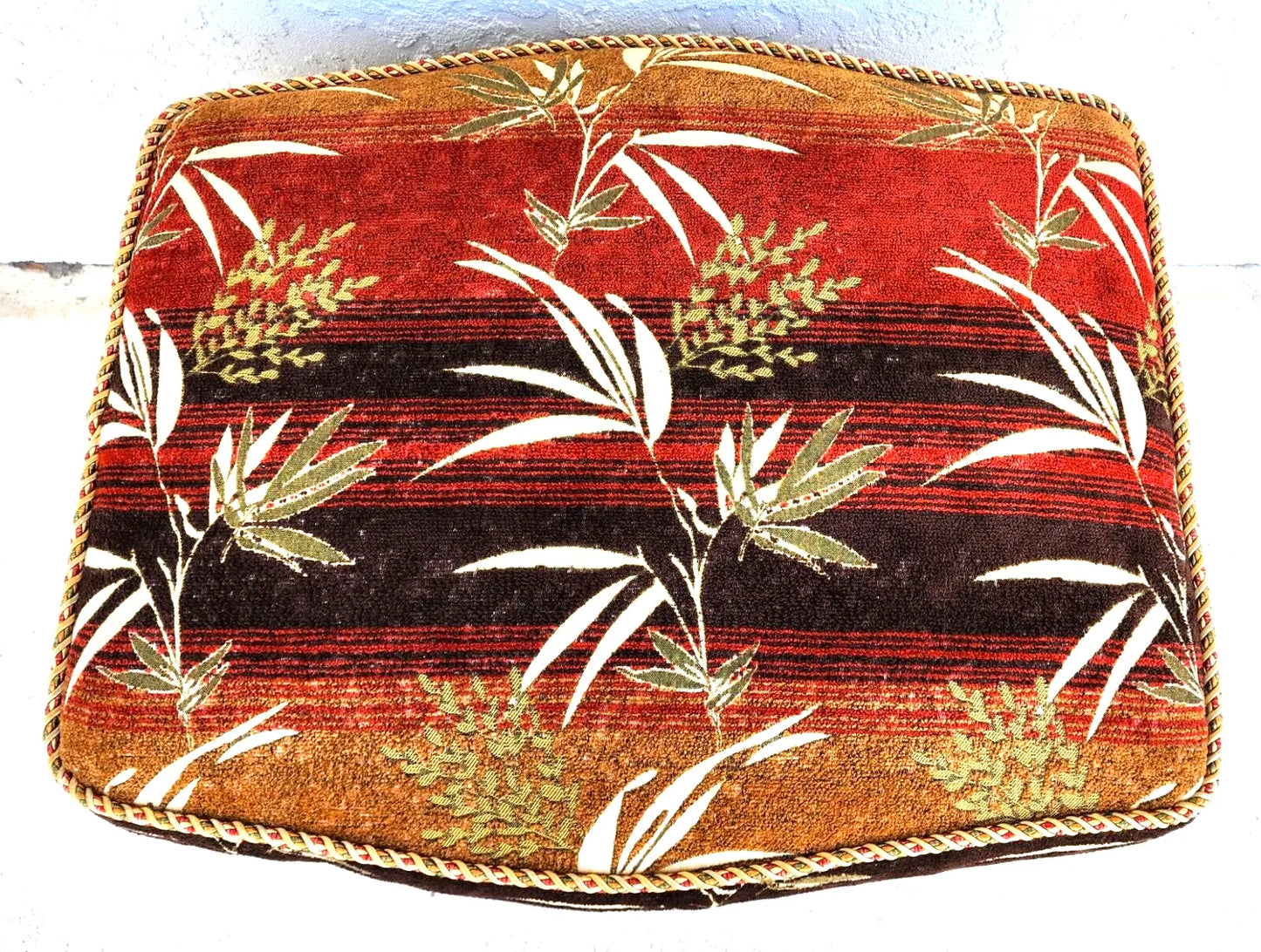 Tropical Ottoman Palm Beach by SWAIM