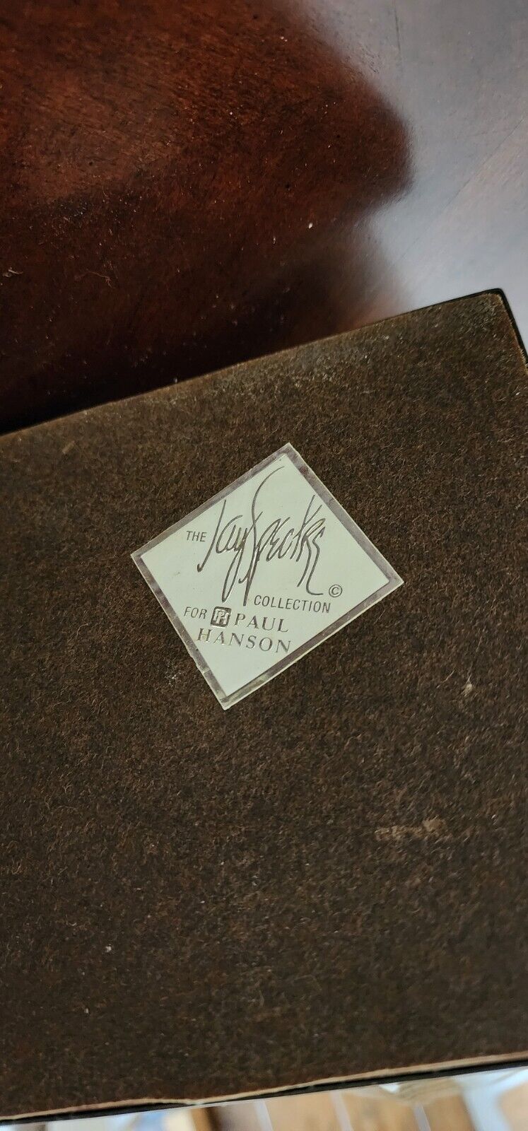 JAY SPECTRE DINANDERIE TABLE LAMP 1980s