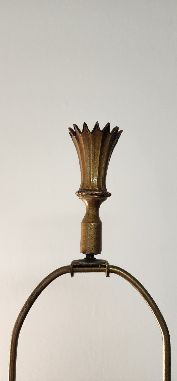 Table Lamp by L & F Moreau Farm Boy Girl Rare