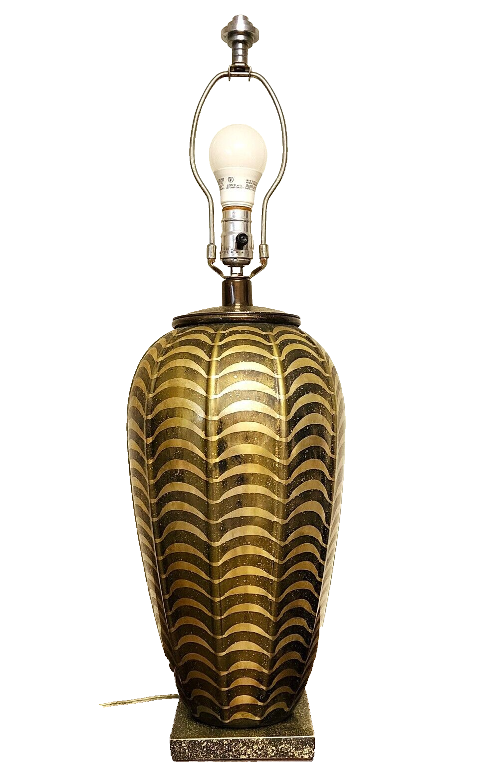 JAY SPECTRE DINANDERIE TABLE LAMP 1980s