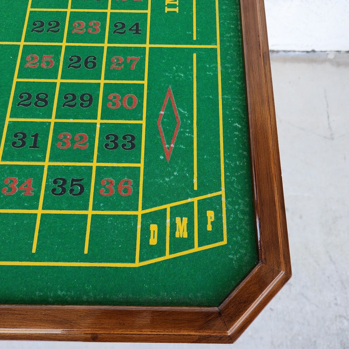 Notturno Intariso Casino Game Table Chairs Italian