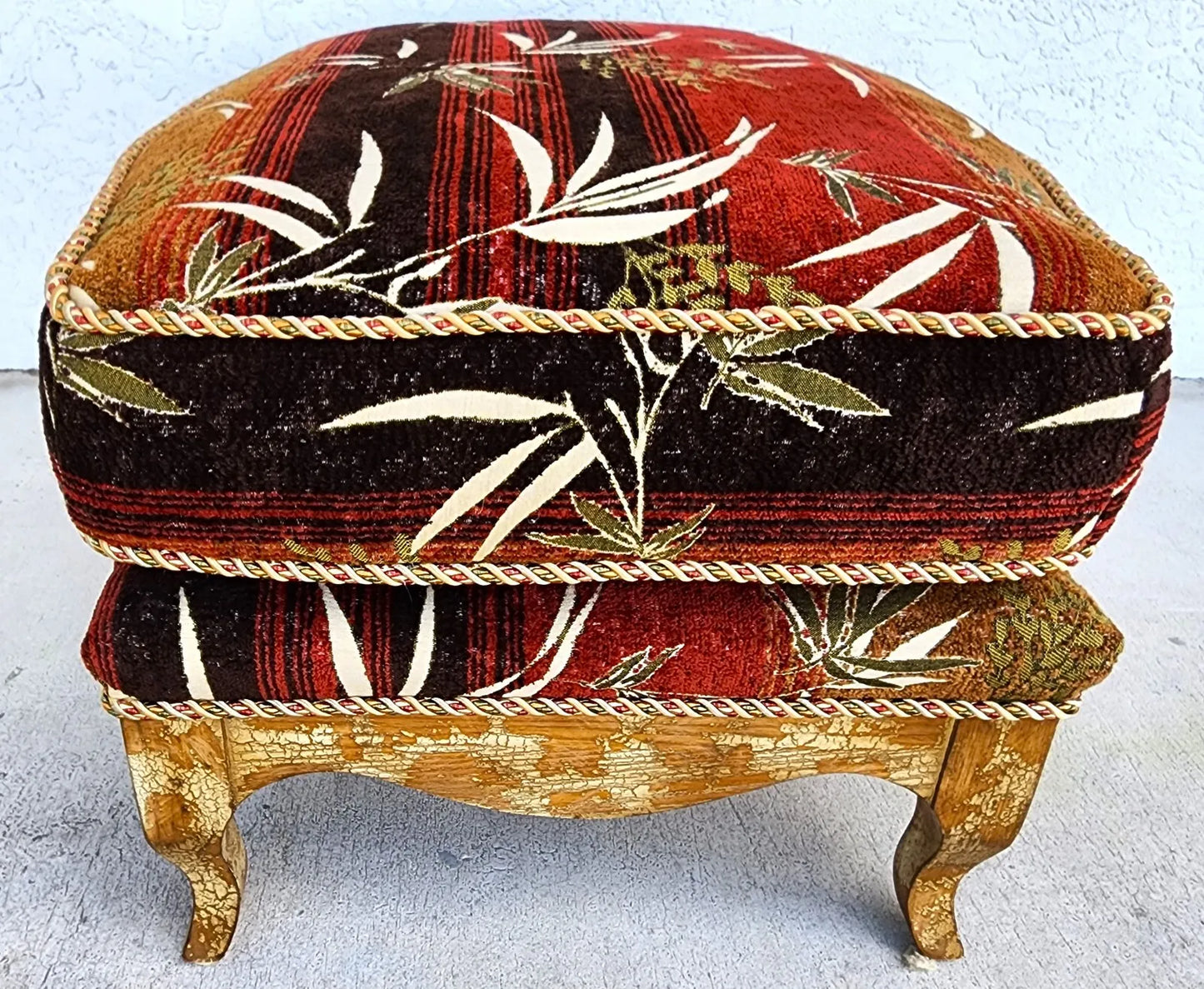 Tropical Ottoman Palm Beach by SWAIM