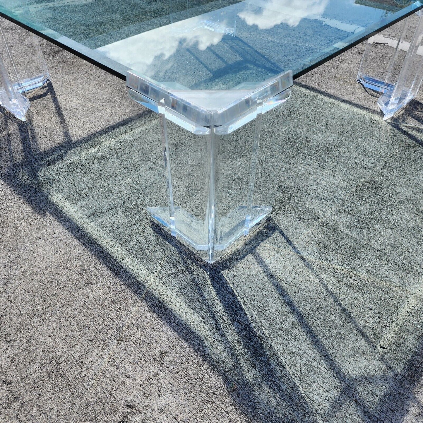 MCM Lucite Cocktail Table 1970s