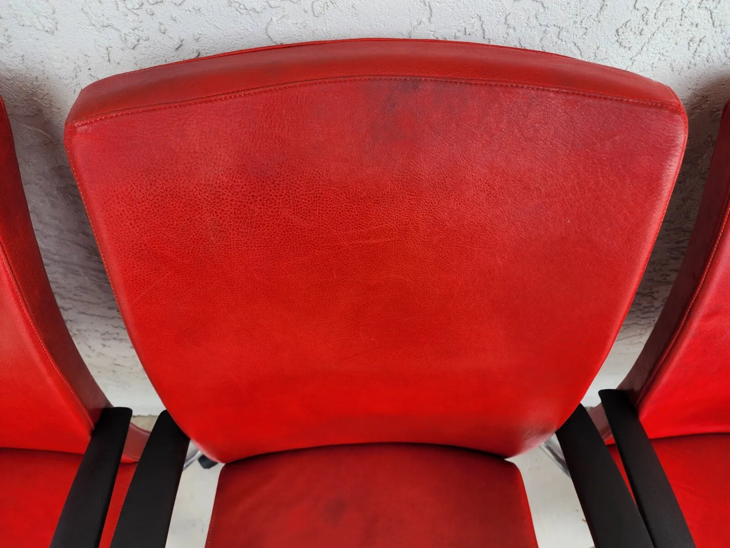 Office Conference Chairs Leather by CABOT WRENN Set of 4