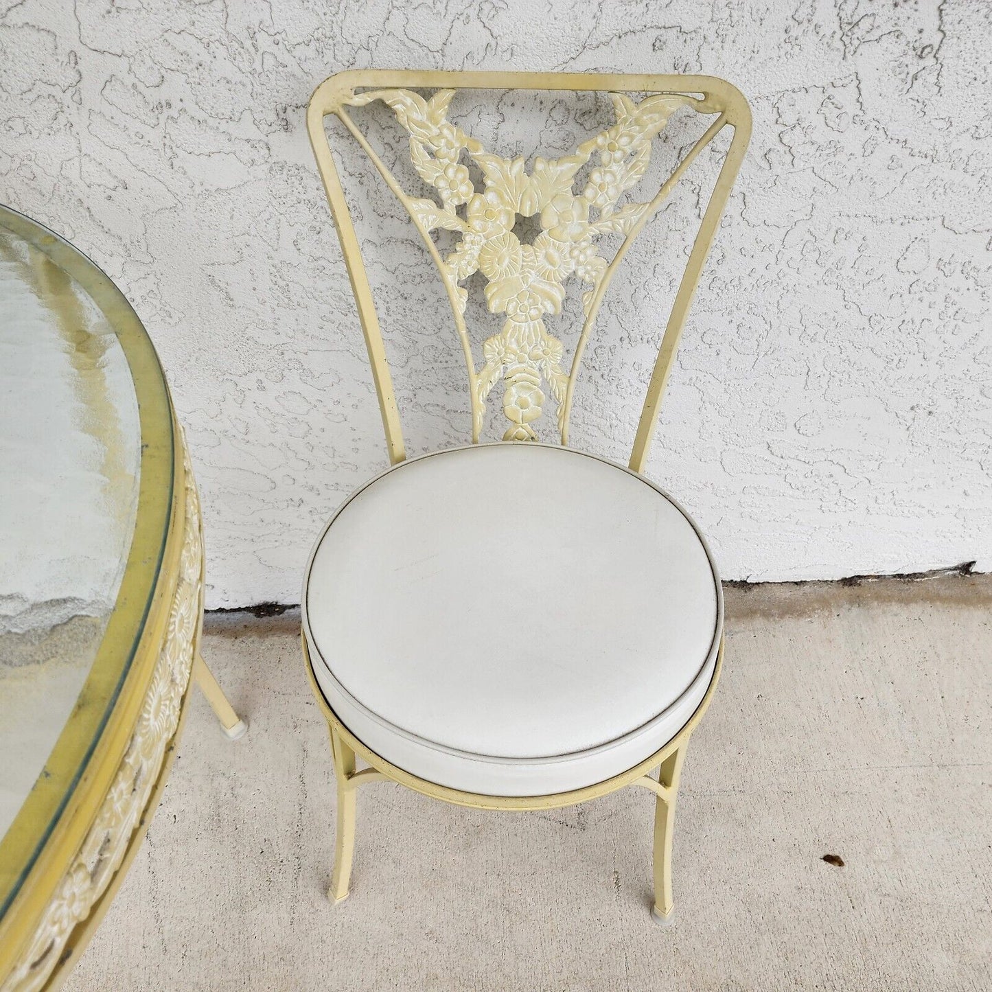 Vintage Outdoor Dining Set Woodard Style