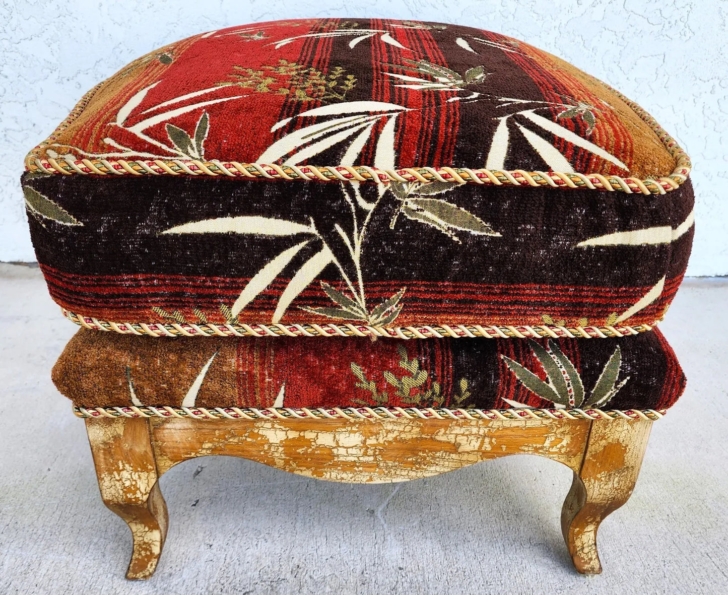 Tropical Ottoman Palm Beach by SWAIM