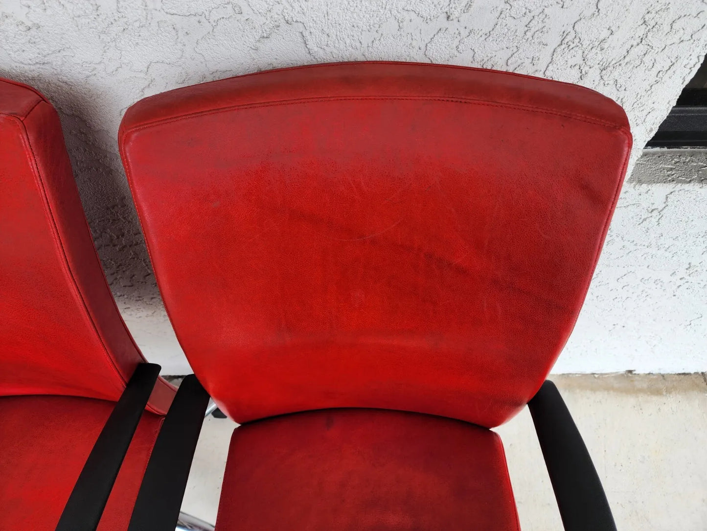 Office Conference Chairs Leather by CABOT WRENN Set of 4