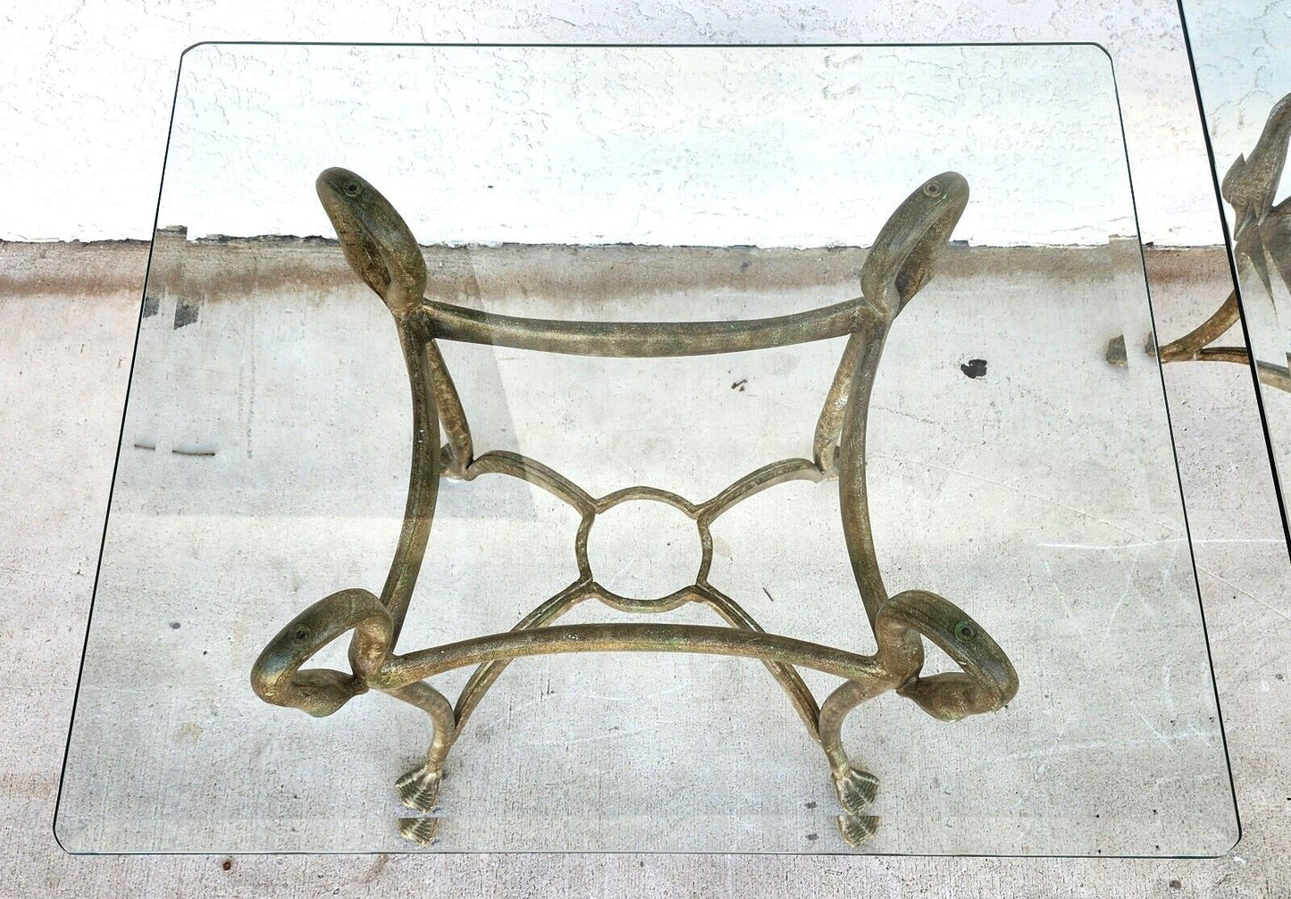 Maison Jansen Style Swan Tables Set of 2