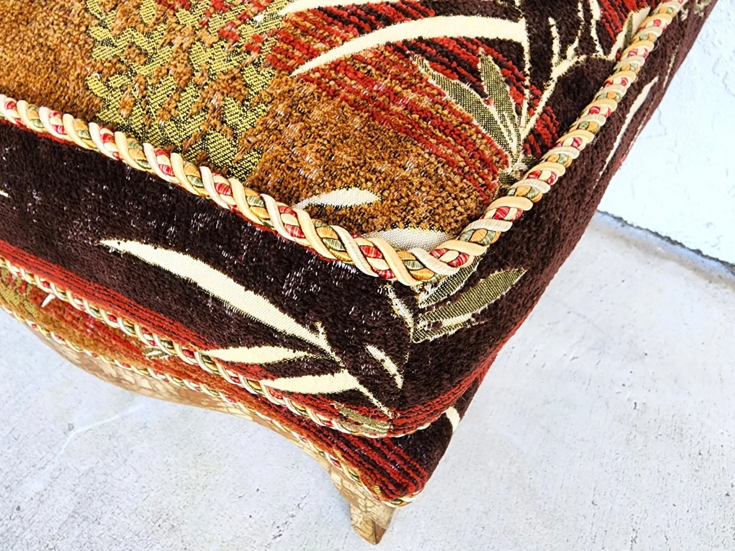 Tropical Ottoman Palm Beach by SWAIM