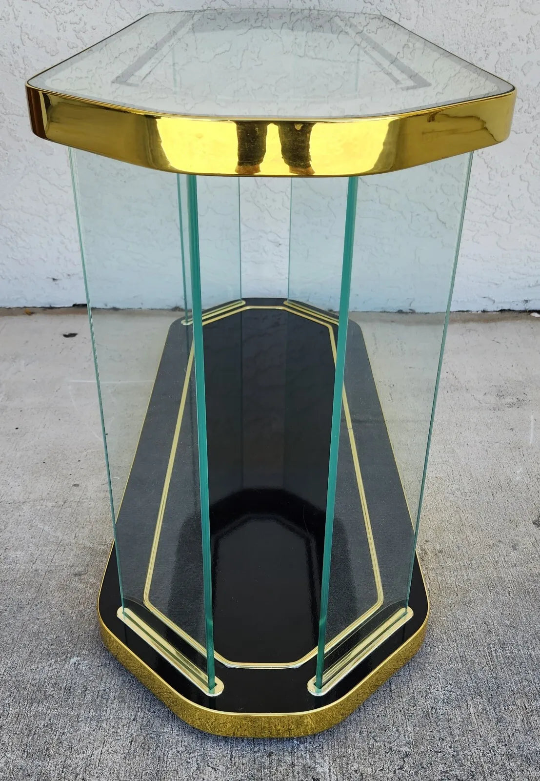 Vintage Console Dry Bar Rolling