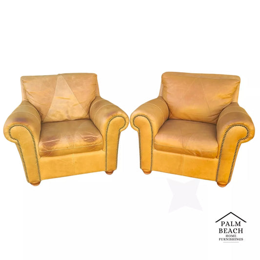 Leather Lounge Club Chairs Italian By SOFT LINE