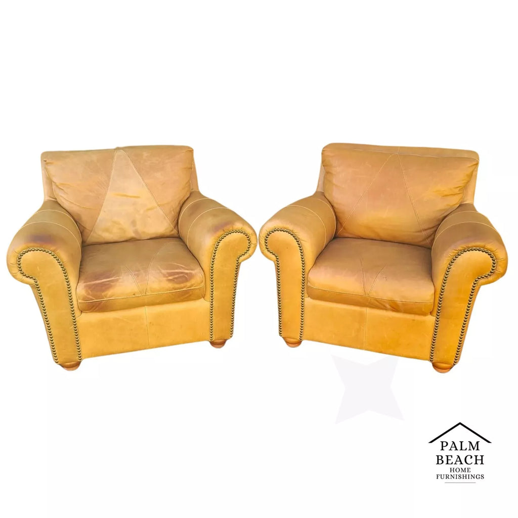 Leather Lounge Club Chairs Italian By SOFT LINE