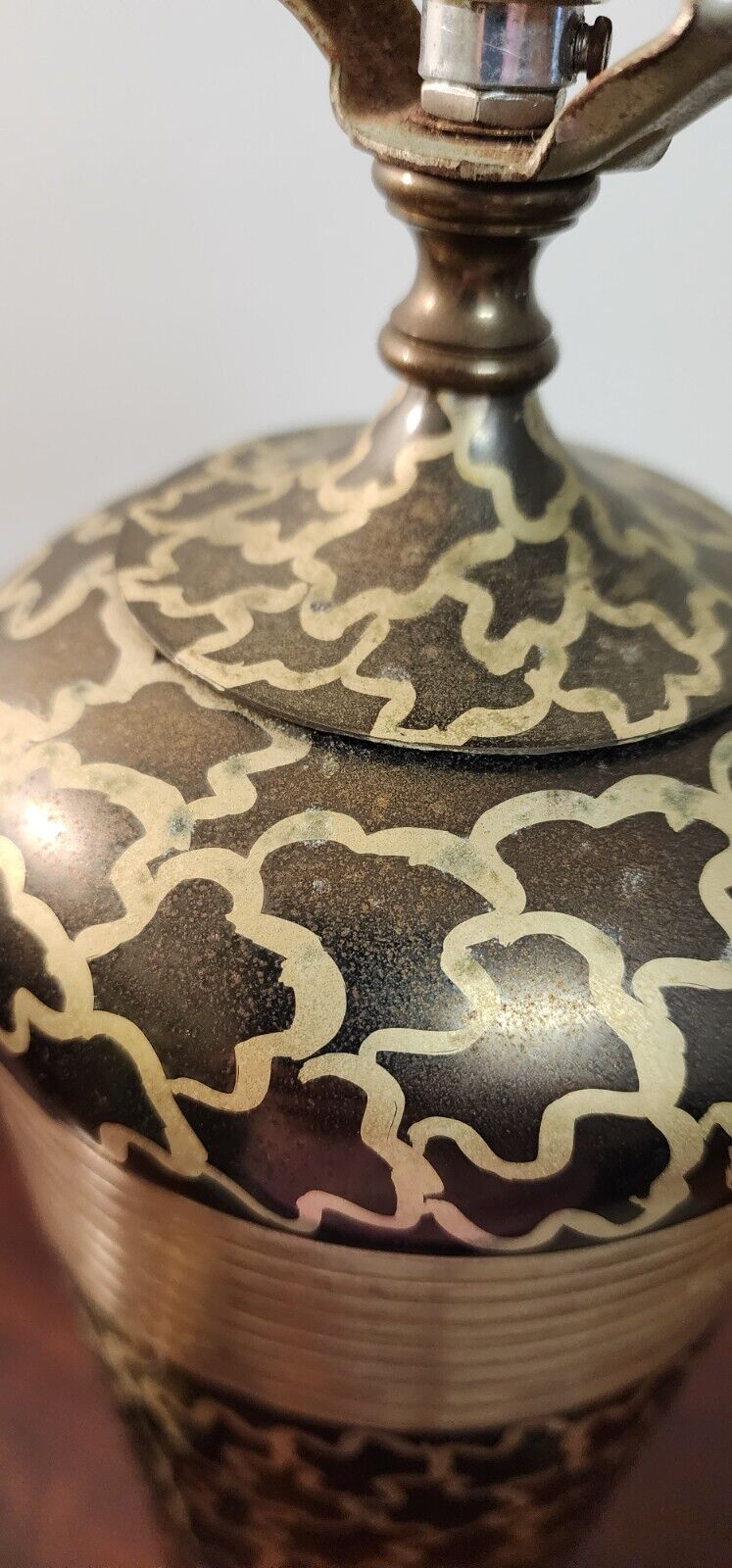 JAY SPECTRE DINANDERIE TABLE LAMP 1980s