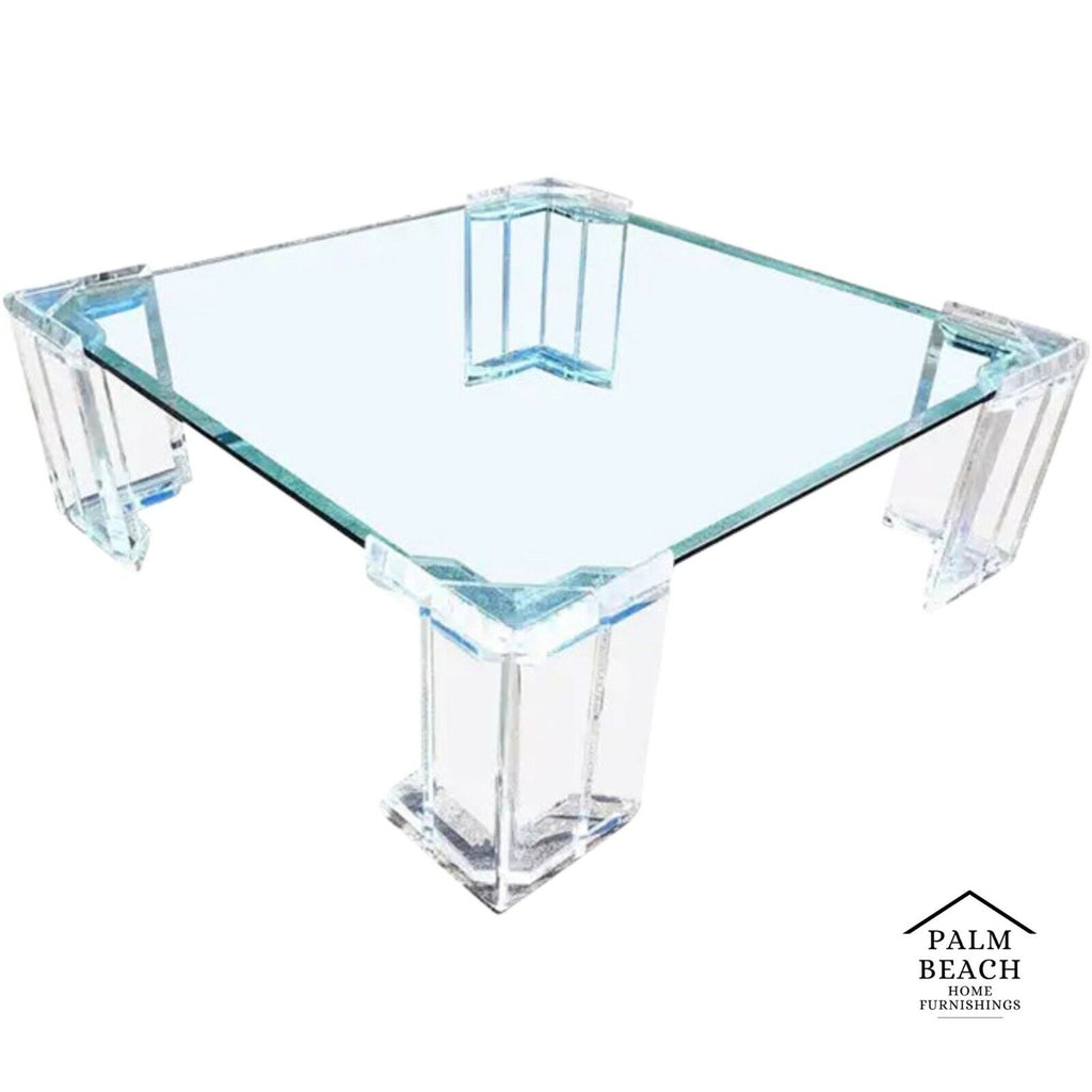 MCM Lucite Cocktail Table 1970s