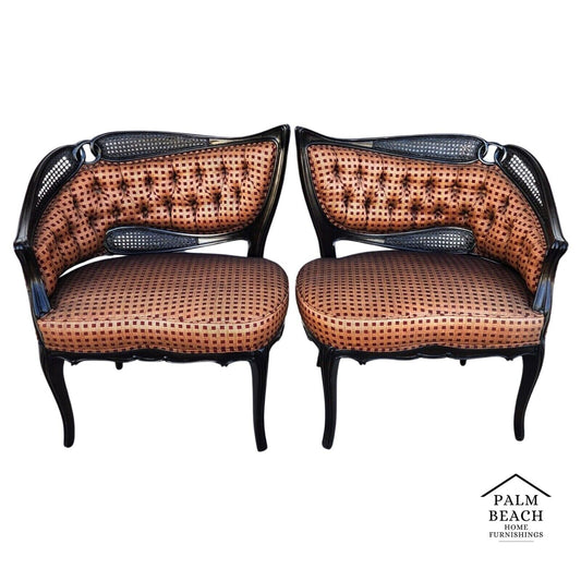 Antique Parlor Chairs Pair