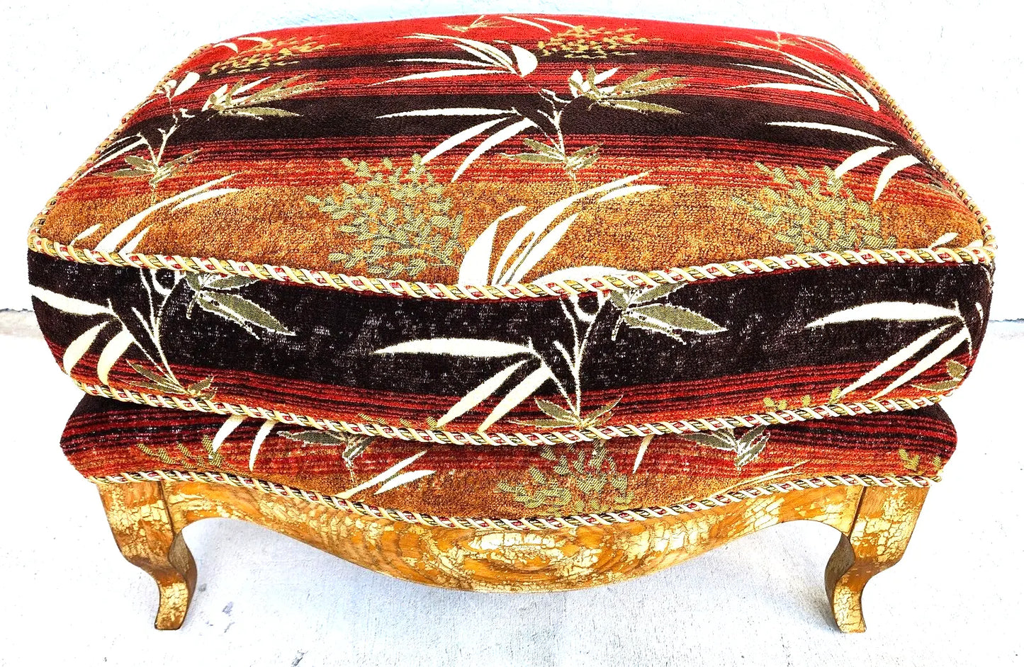 Tropical Ottoman Palm Beach by SWAIM