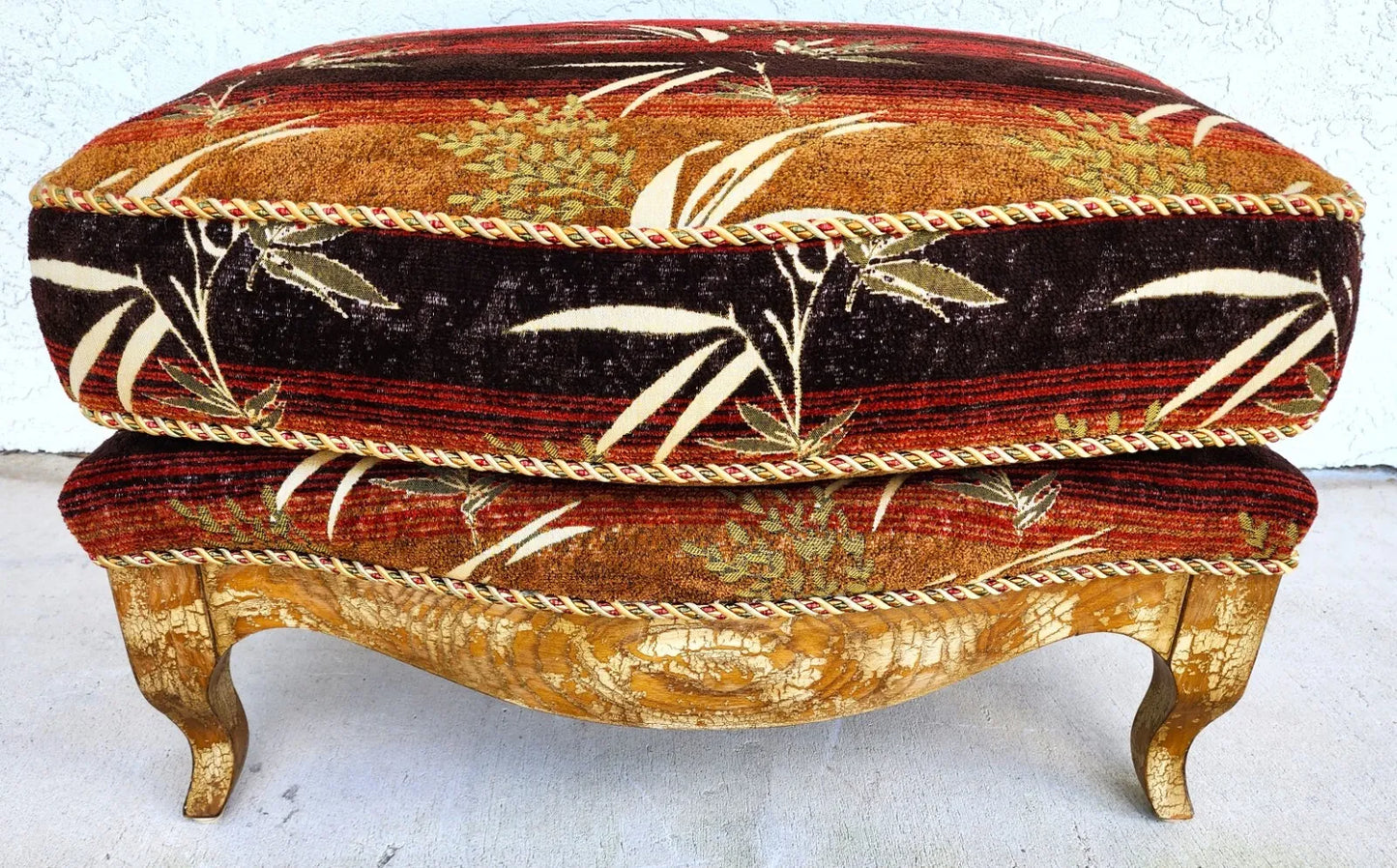 Tropical Ottoman Palm Beach by SWAIM