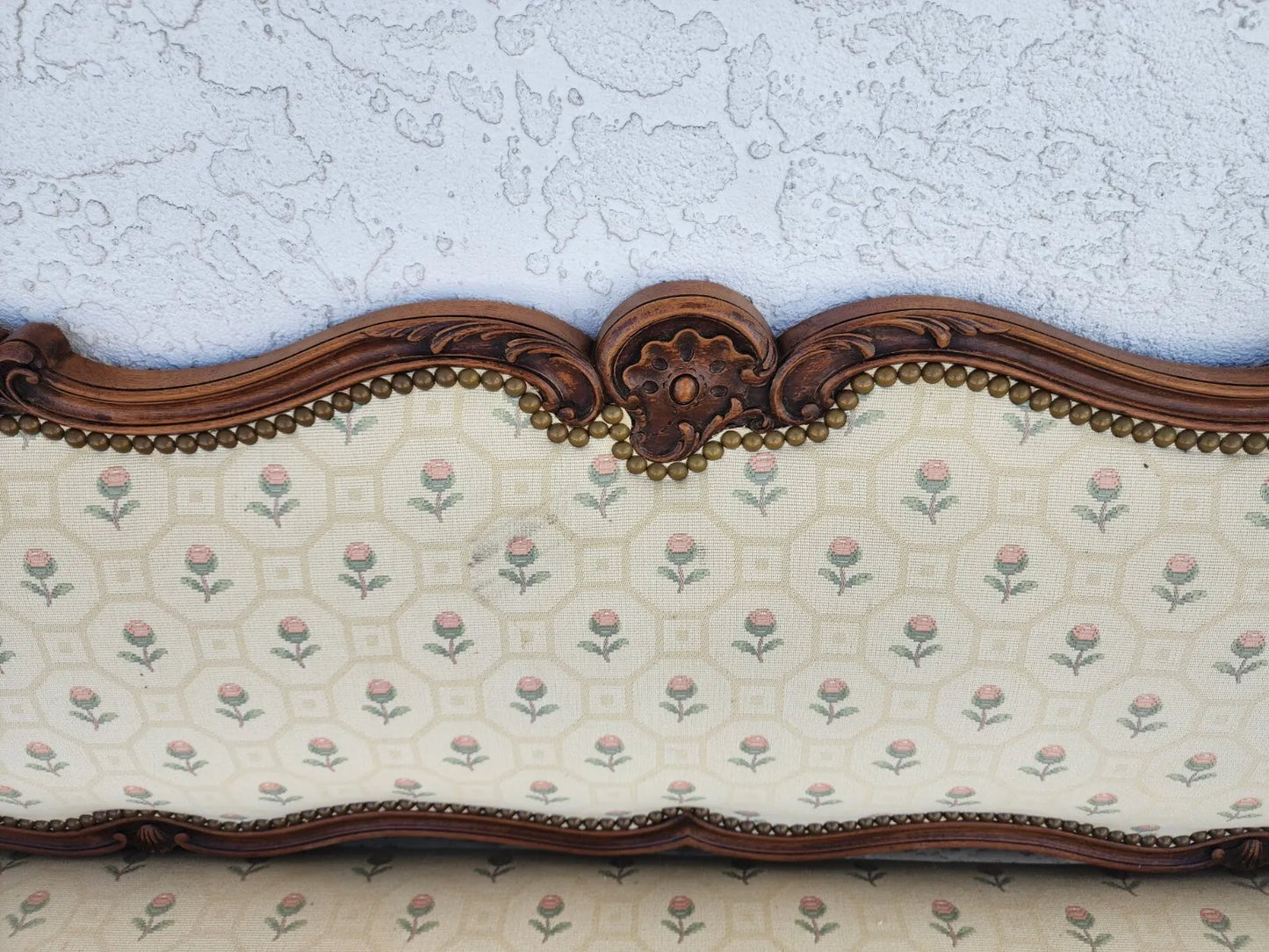 Antique Canape Bench Louis XV Style
