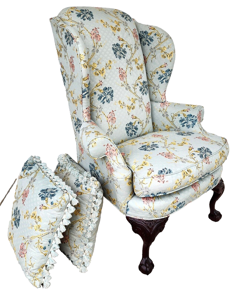 Oversized Wingback Chair by CENTURY FURNITURE Co