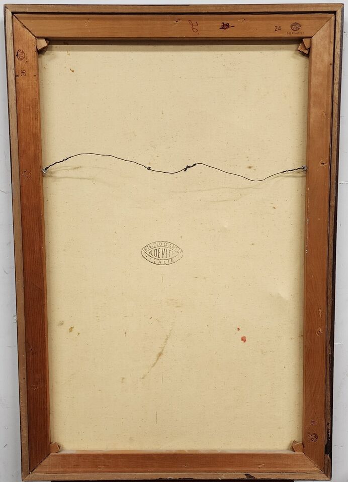 Authentic Antonio DeVity Paris Oil Painting