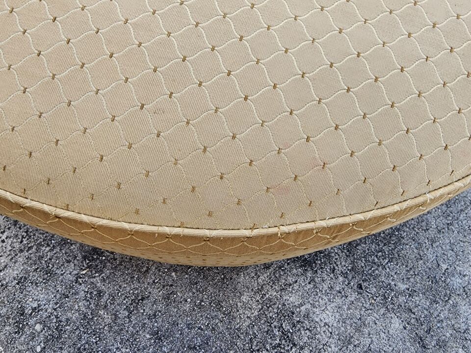 Oversized Designer Swivel Ottoman 40 inch