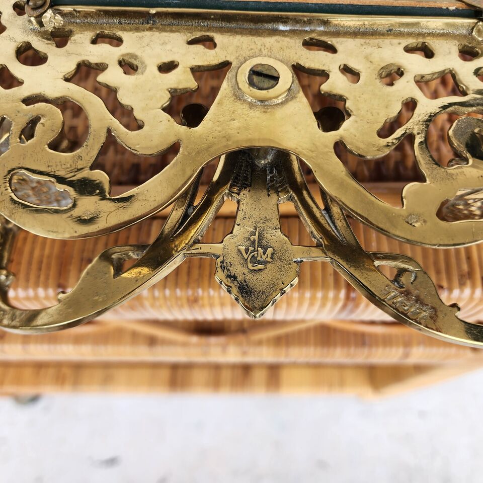 Italian Bacchus Sconces Mirrored Brass by Virginia Metalworks Metalcrafters