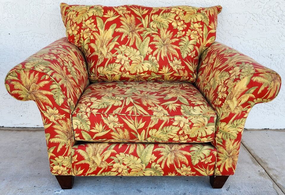 Tropical Coastal Lounge Chair Oversized