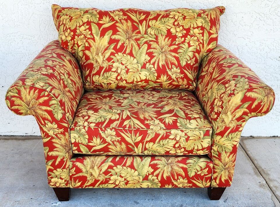 Tropical Coastal Lounge Chair Oversized