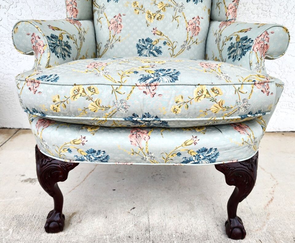 Oversized Wingback Chair by CENTURY FURNITURE Co