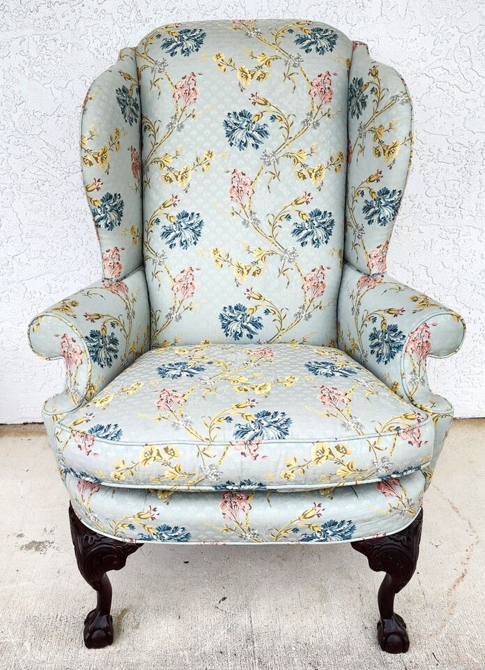 Oversized Wingback Chair by CENTURY FURNITURE Co
