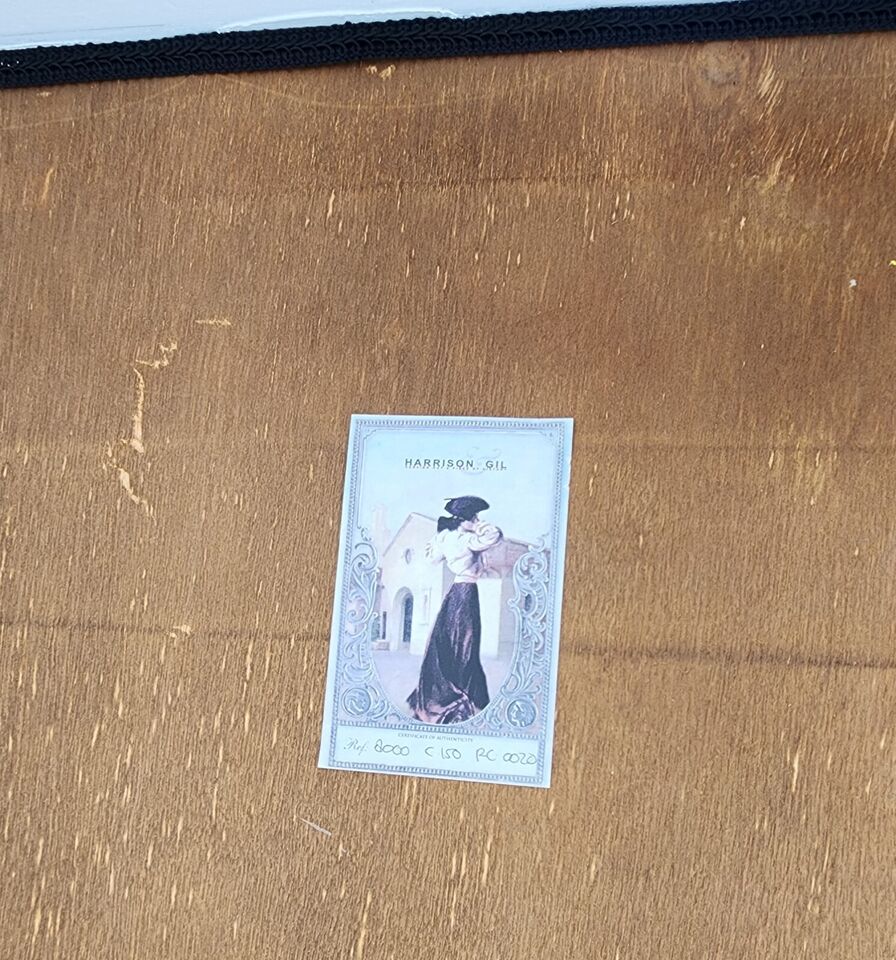 Carved Wood Mirror by Harrison & Gil