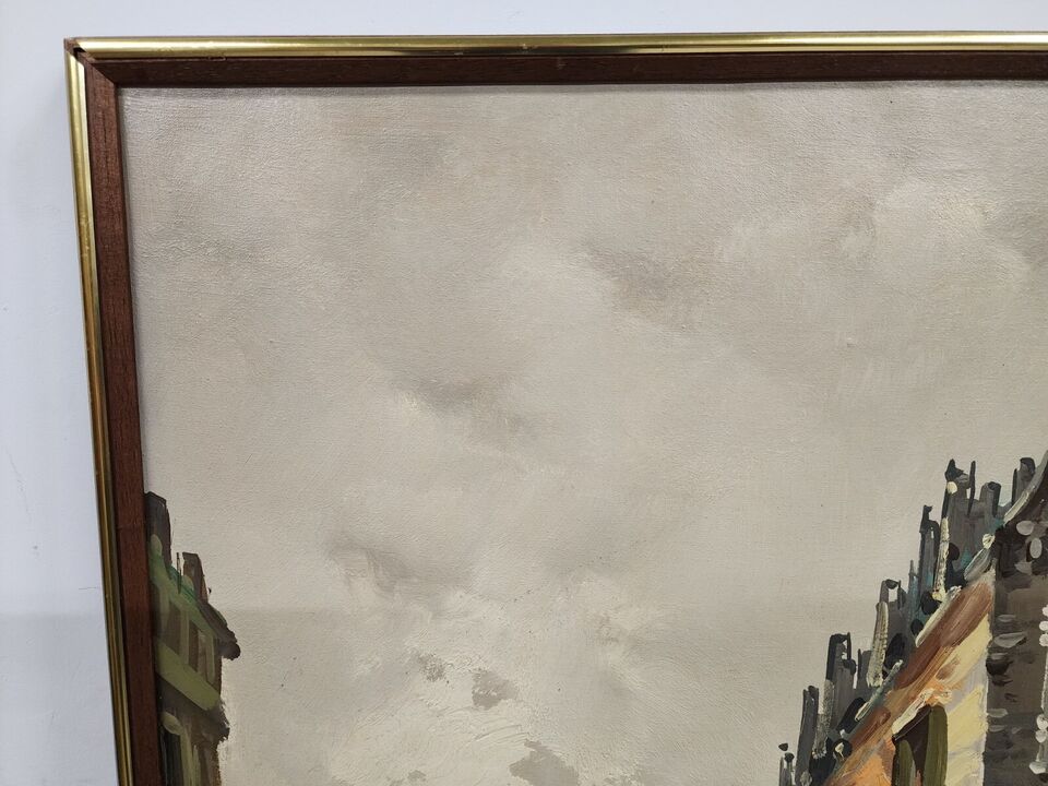 Authentic Antonio DeVity Paris Oil Painting