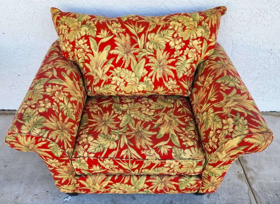 Tropical Coastal Lounge Chair Oversized