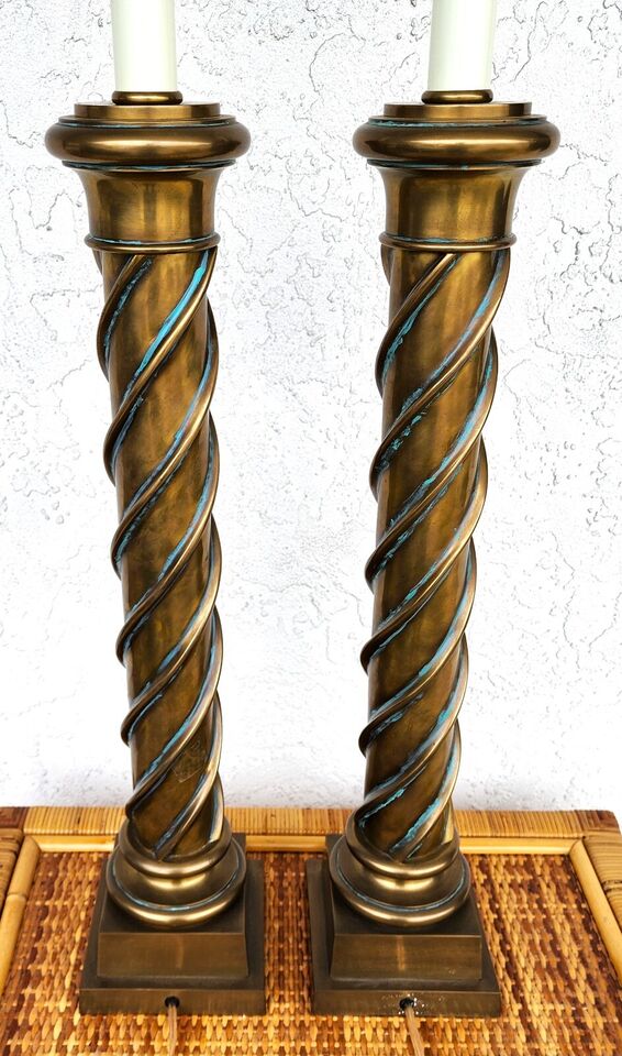 Visual Comfort Table Lamps Solid Brass