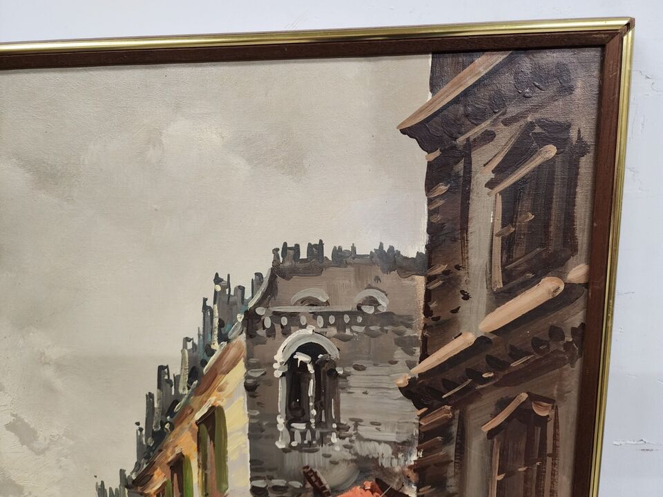 Authentic Antonio DeVity Paris Oil Painting