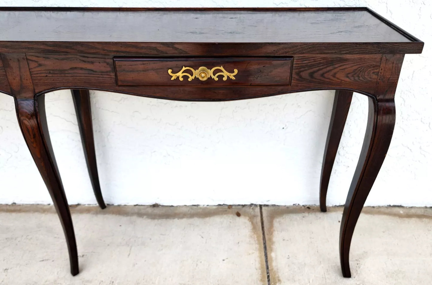 Vintage French Country Console Sofa Hall Table Large