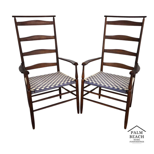 Nichols & Stone Shaker Armchairs Pair
