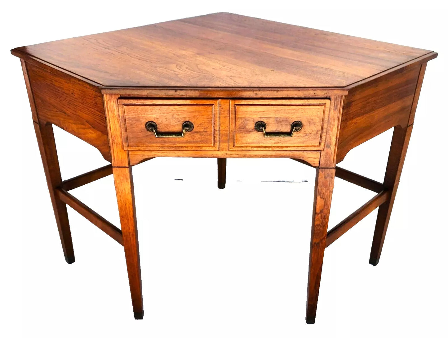 SPAINHOUR Solid Maple Desk Corner Table 1960s