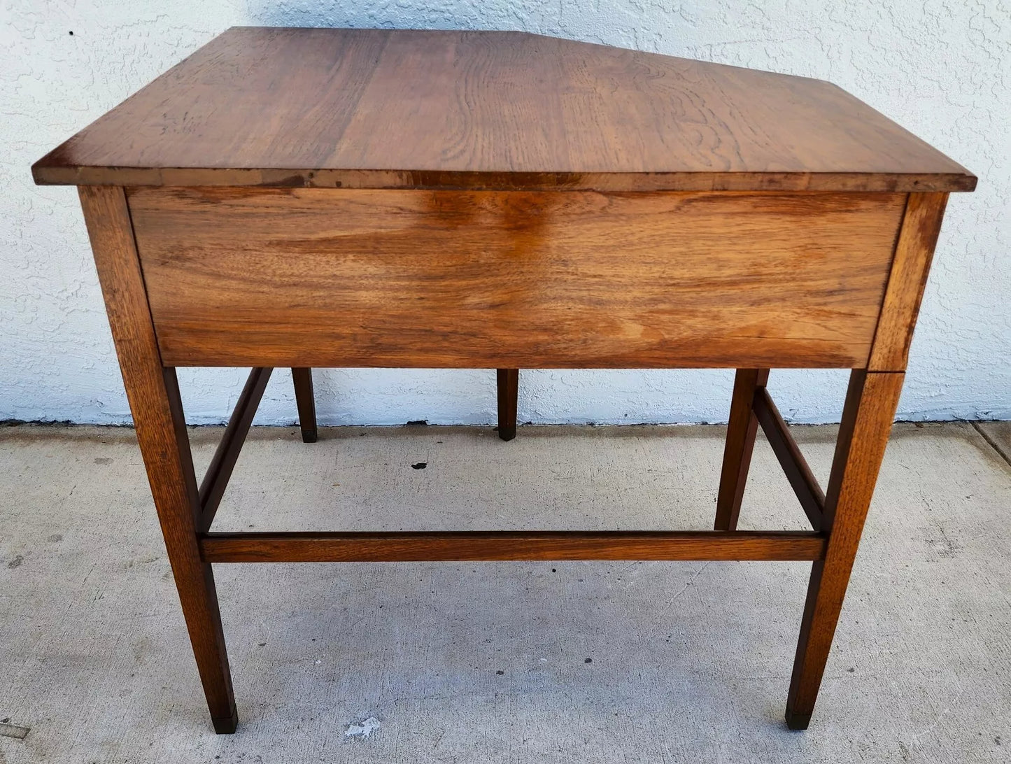 SPAINHOUR Solid Maple Desk Corner Table 1960s