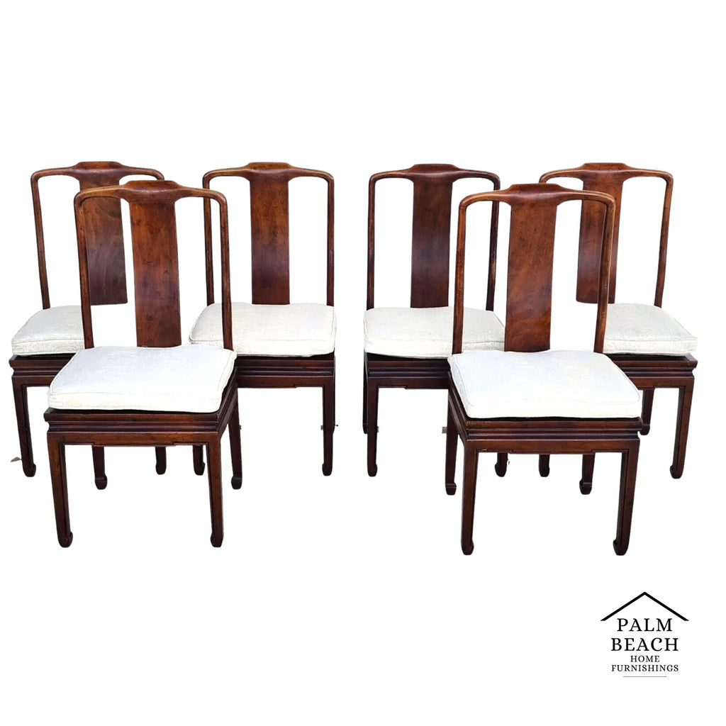 Henredon Ming Asian Dining Chairs 1950s