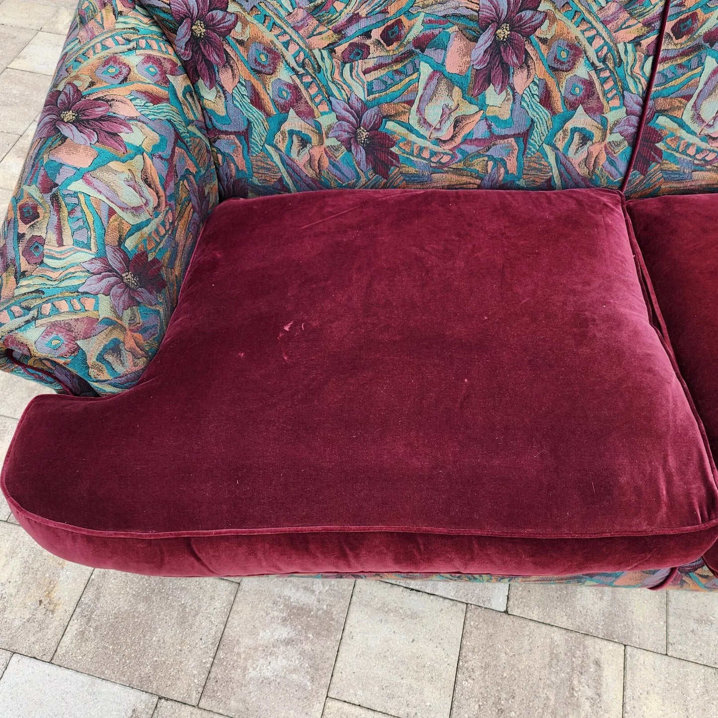 Thayer Coggin Tropical Sofas a Pair