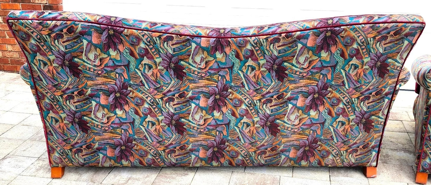 Thayer Coggin Tropical Sofas a Pair