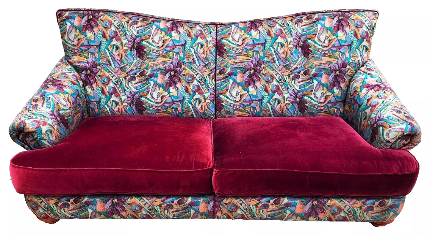 Thayer Coggin Tropical Sofas a Pair