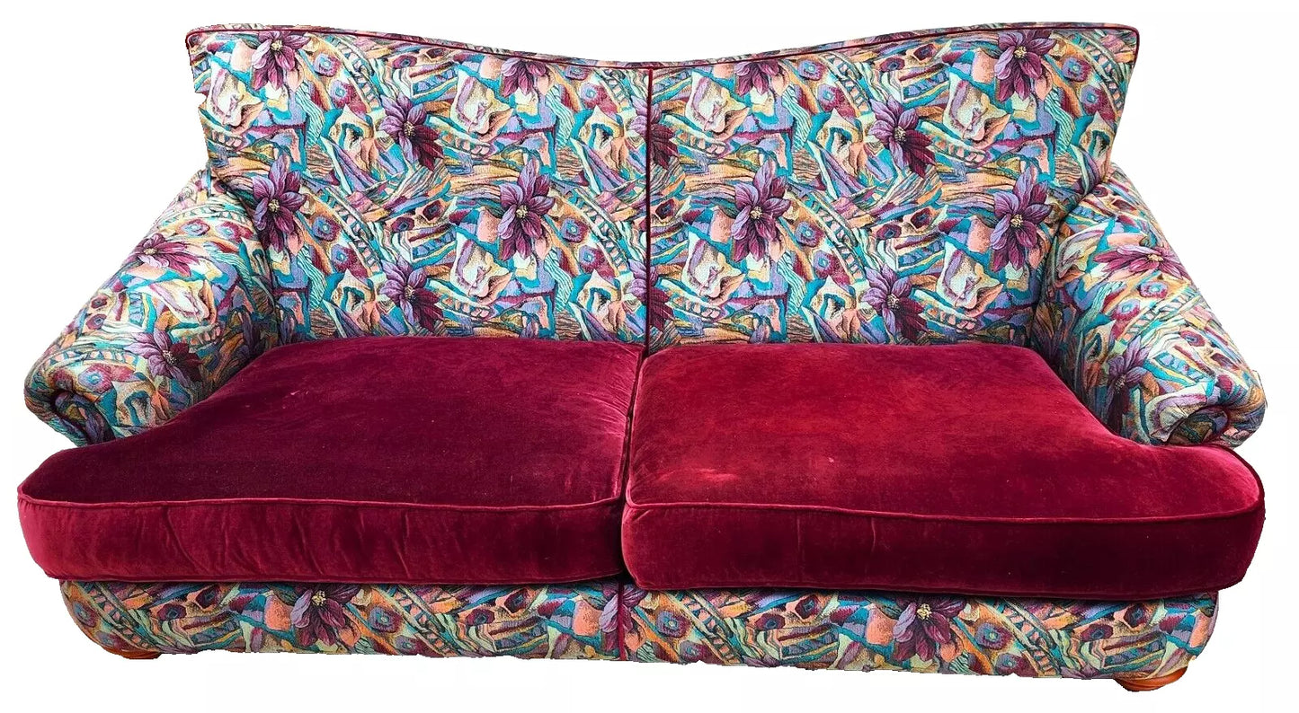 Thayer Coggin Tropical Sofas a Pair