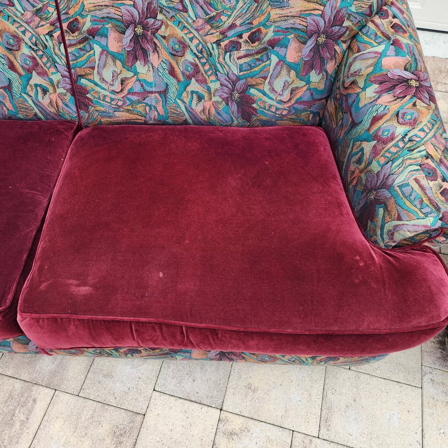 Thayer Coggin Tropical Sofas a Pair