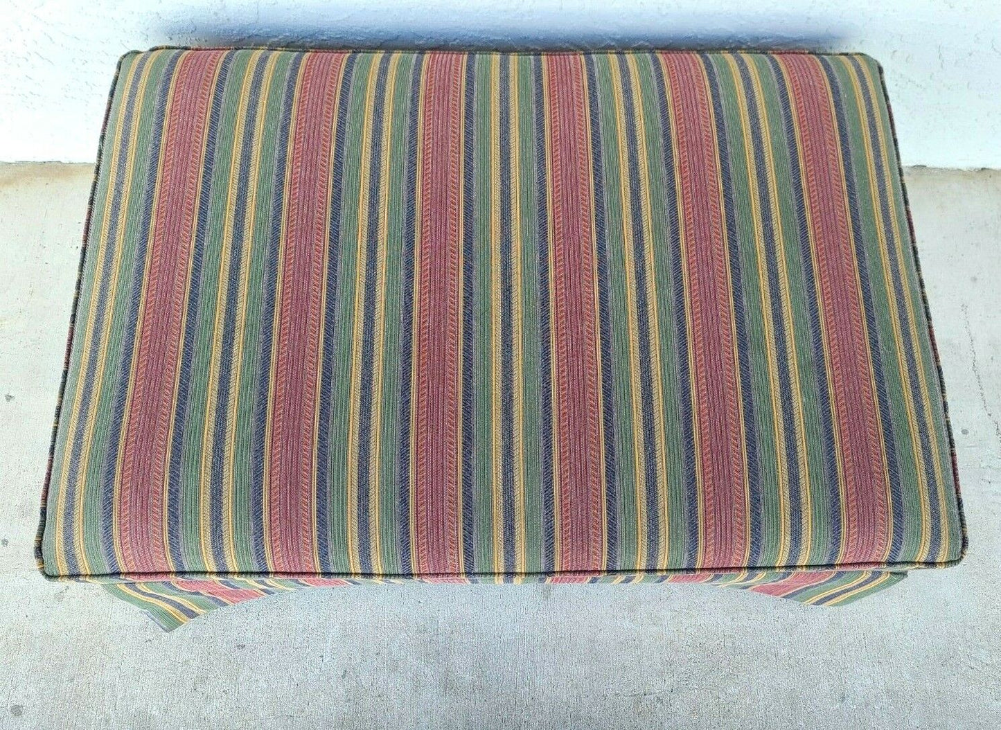 Large Rolling Ottoman Bench by Sherrill Furniture