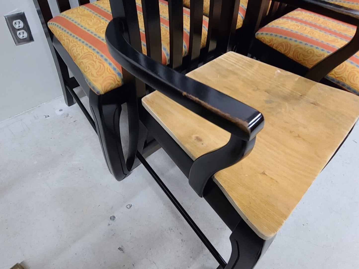 Solid Wood Ming Chinoiserie Dining Chairs - Set of 8