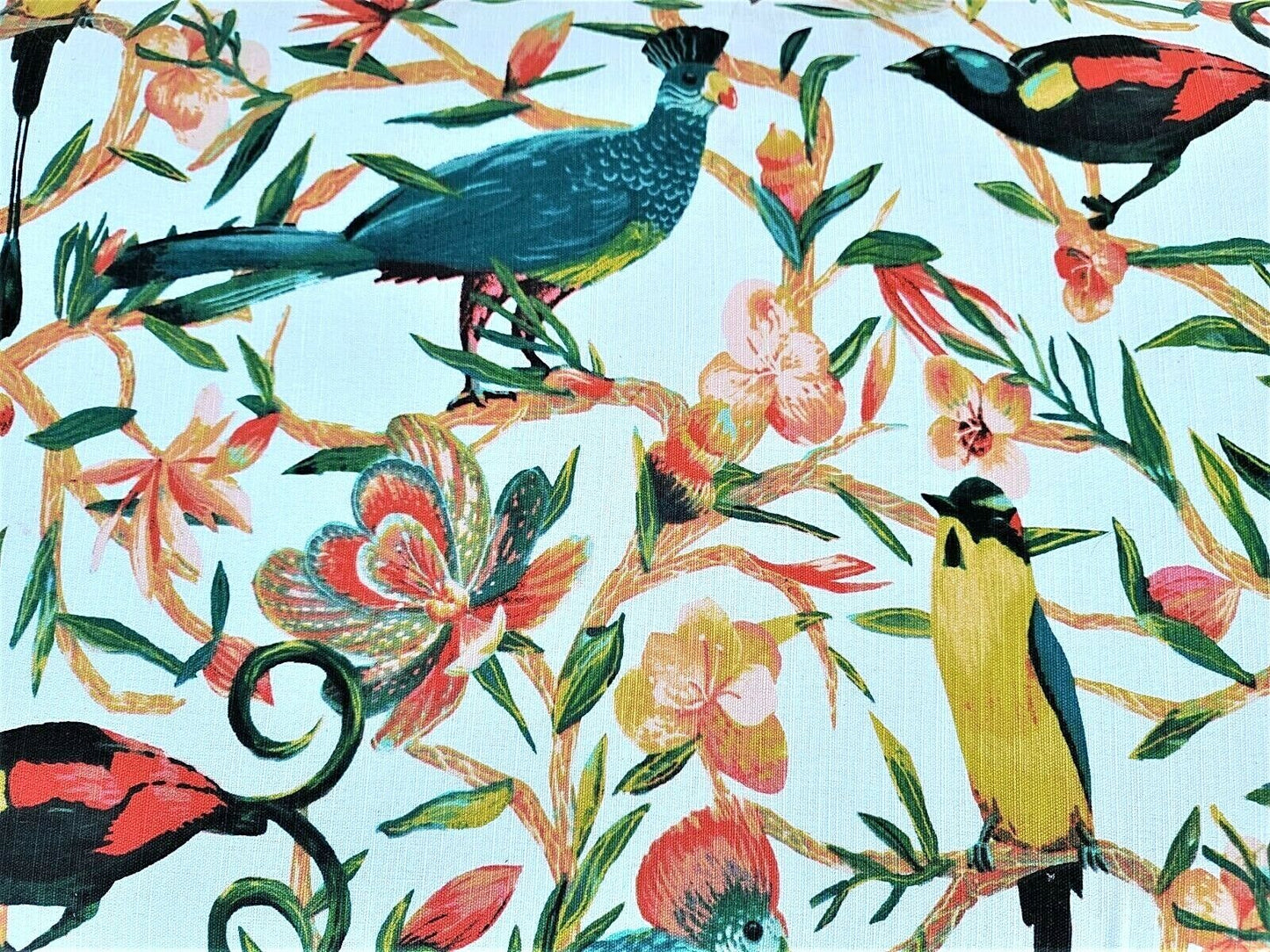 Louis XVI Style Tropical Island Solid Wood Linen Bench 50"